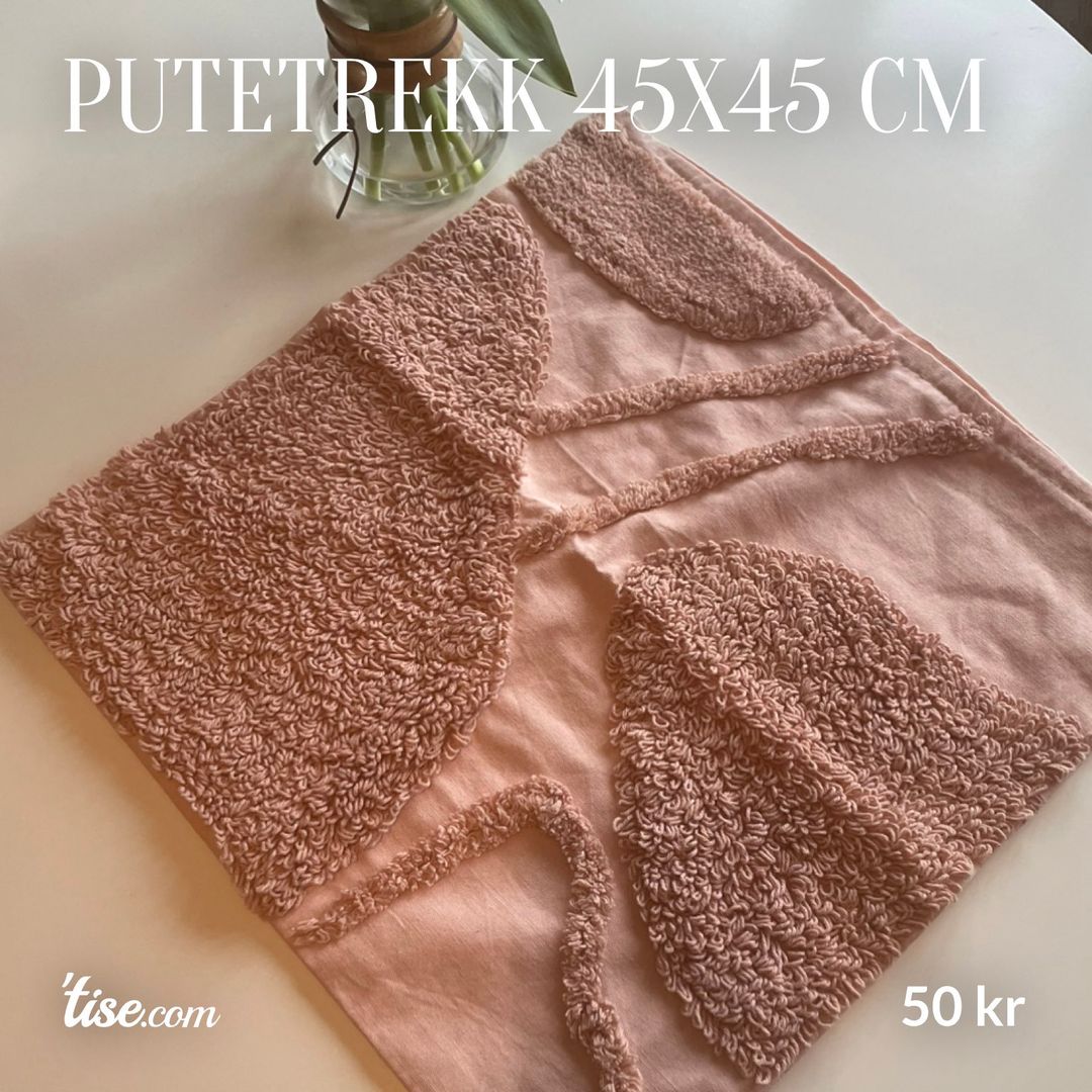 Putetrekk 45x45 cm