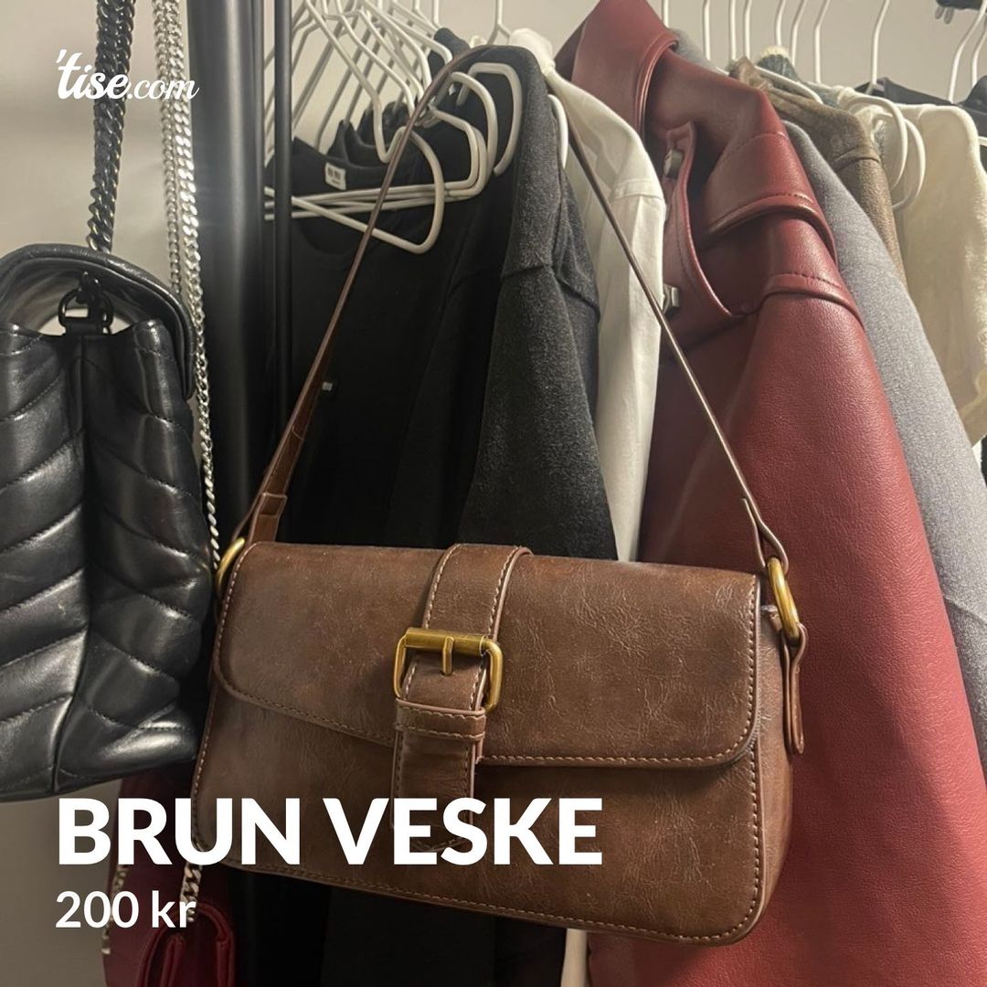 Brun veske