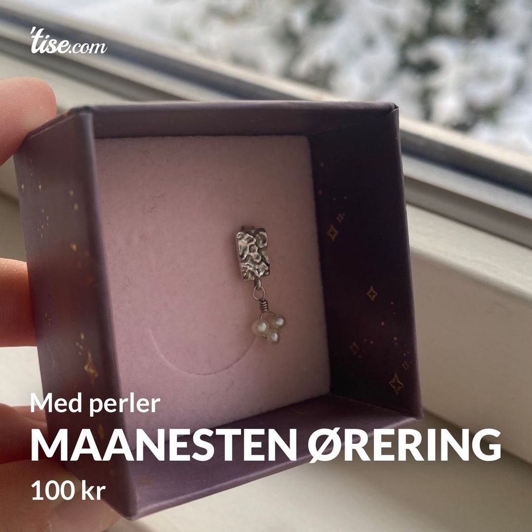 Maanesten ørering