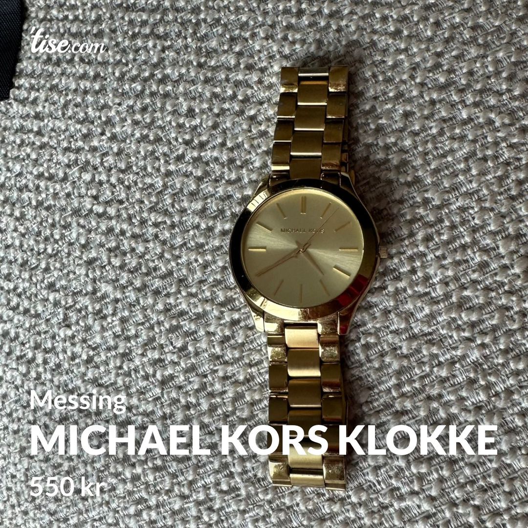 Michael kors klokke