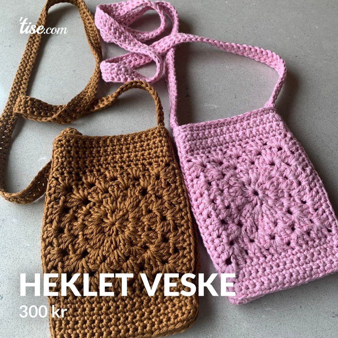 Heklet veske