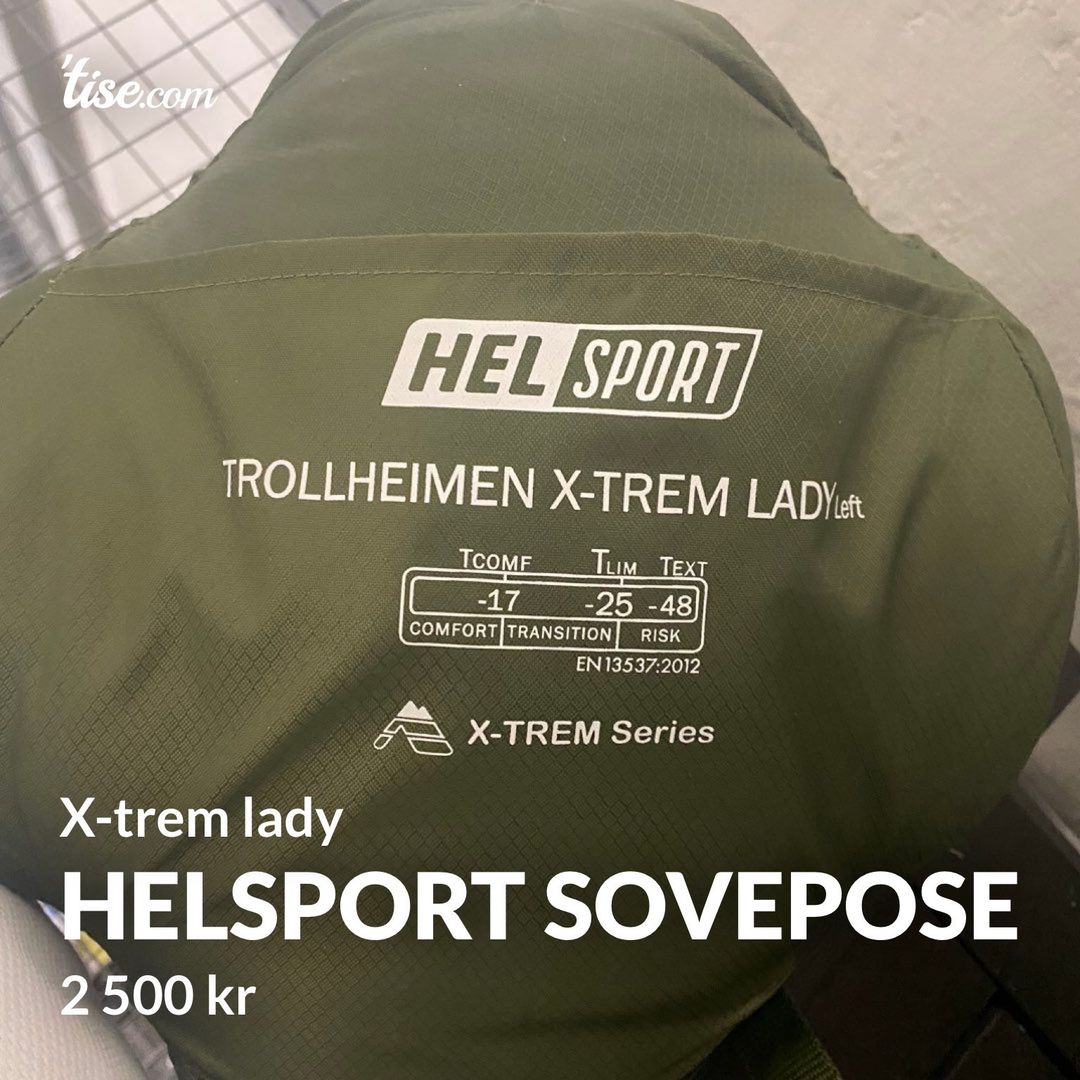 Helsport sovepose