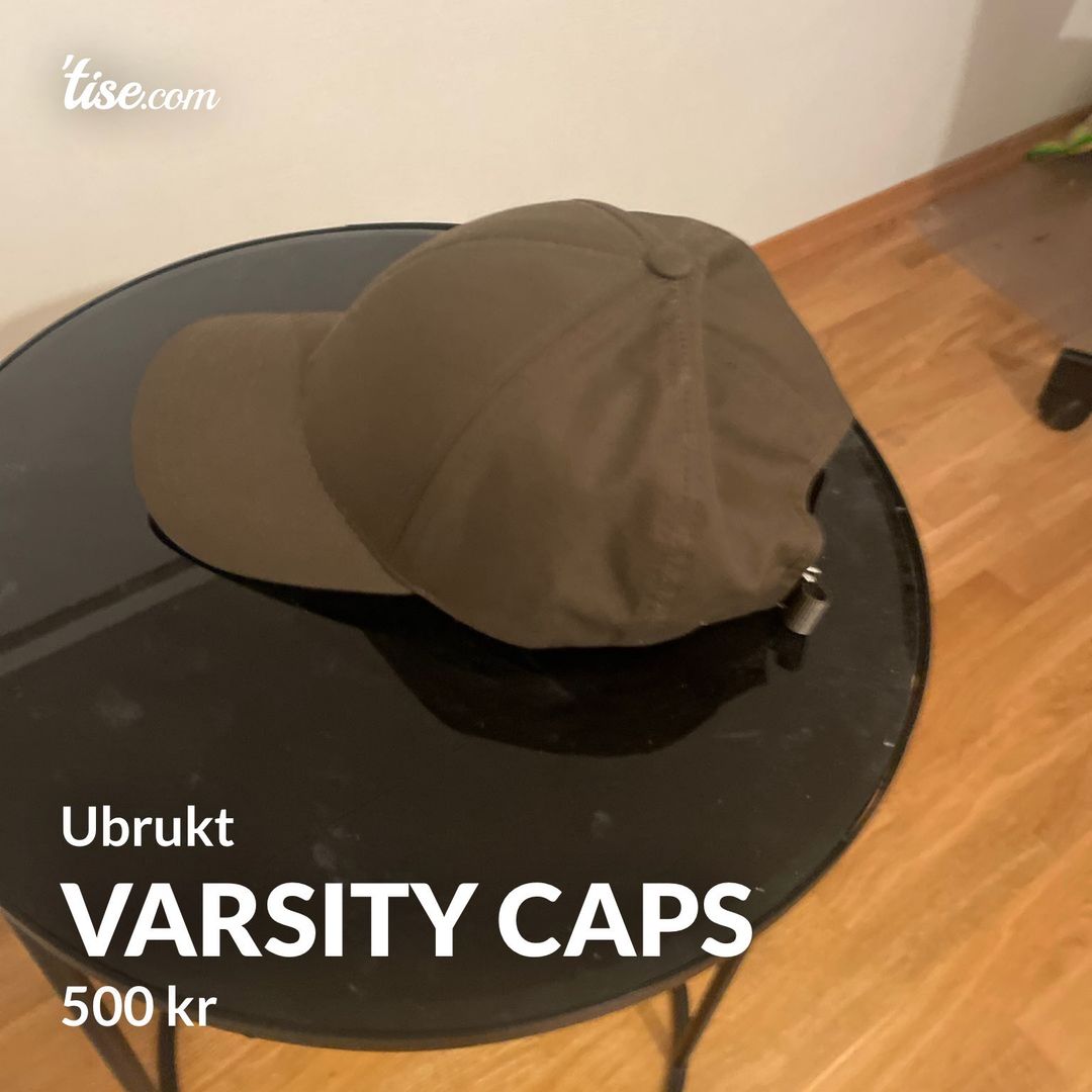 Varsity caps