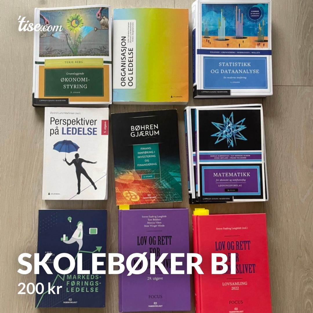 Skolebøker BI