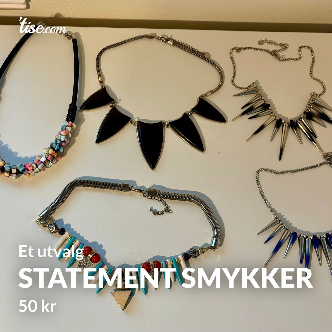 Statement smykker