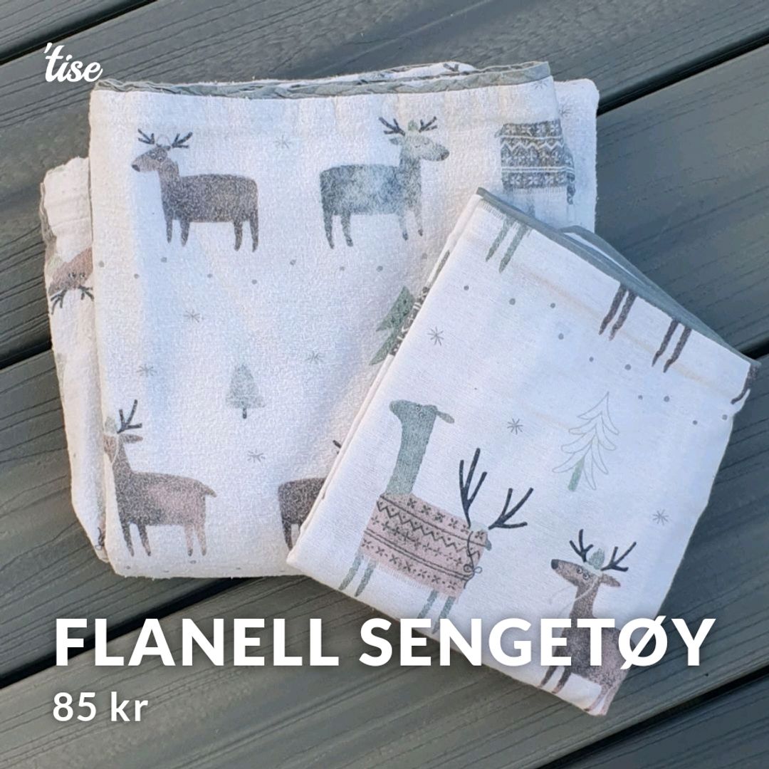 Flanell sengetøy