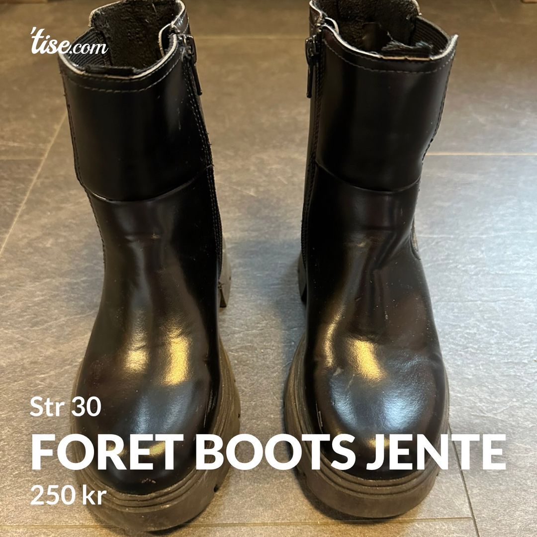 Foret boots jente