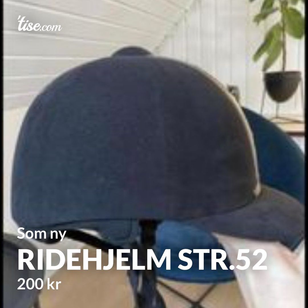 Ridehjelm str52