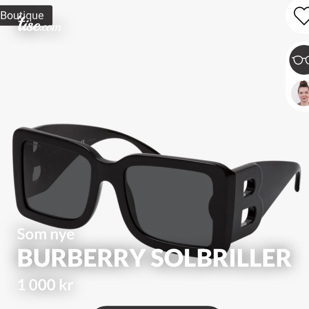 Burberry solbriller