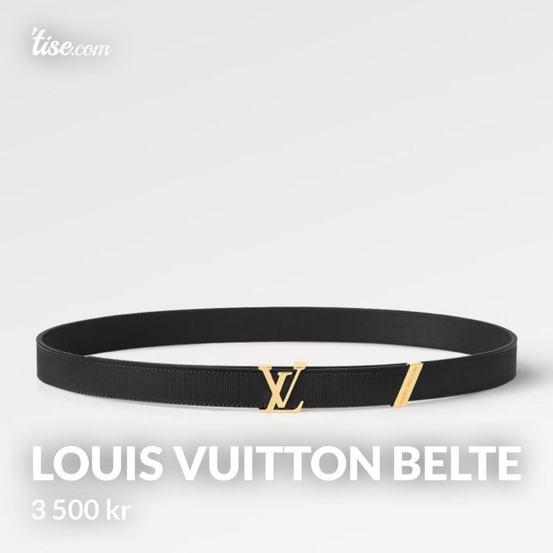 Louis vuitton belte