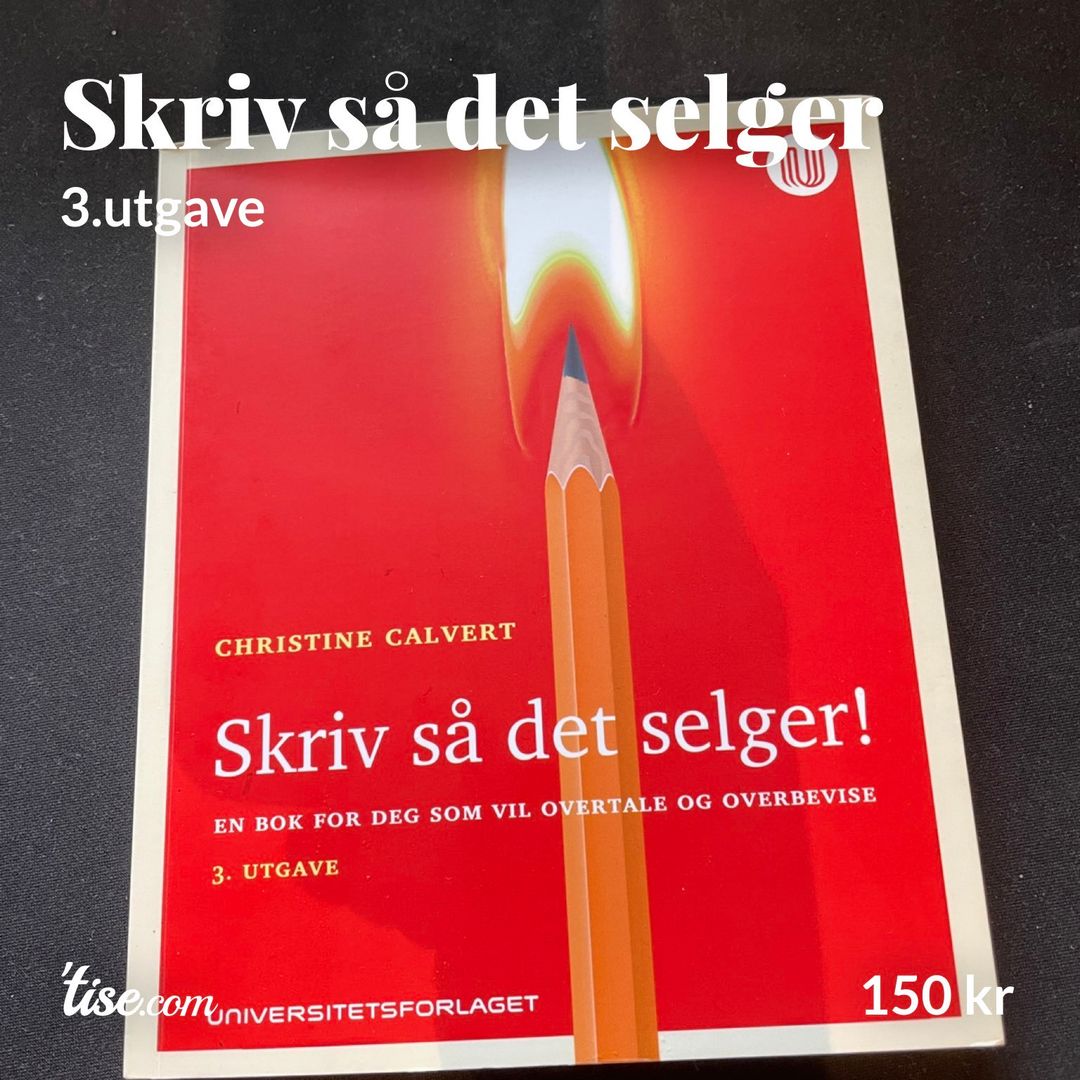 Skriv så det selger