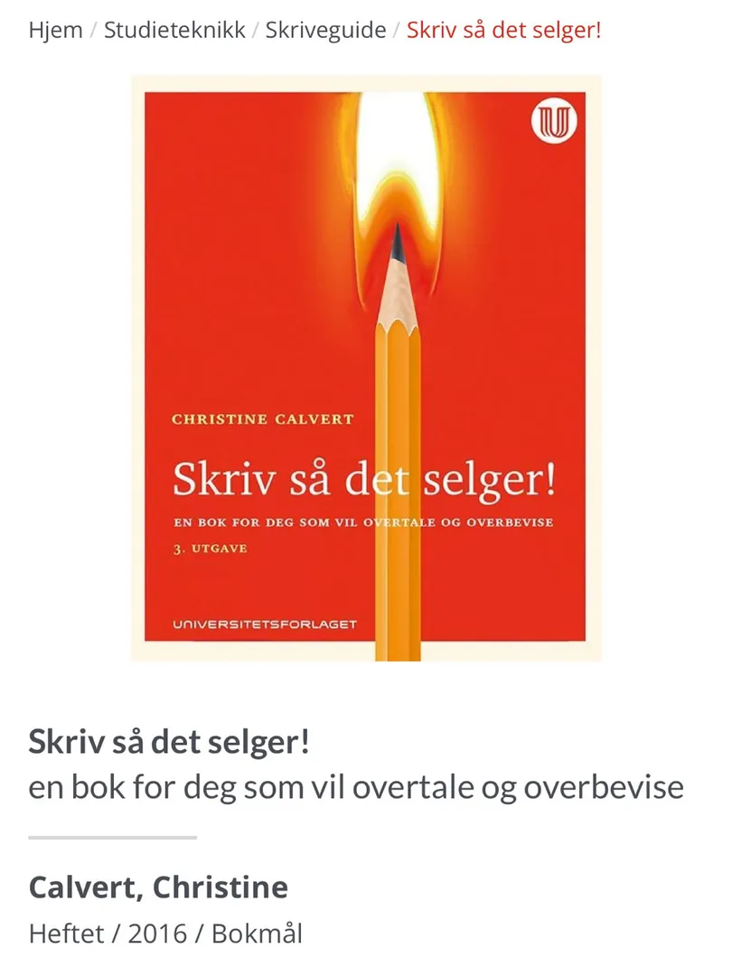 Skriv så det selger