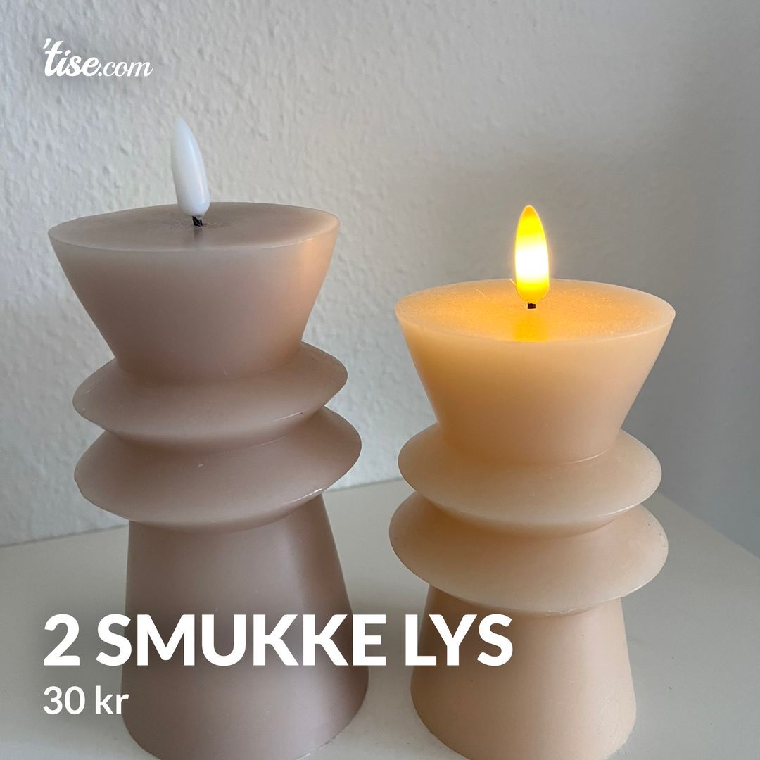 2 smukke lys