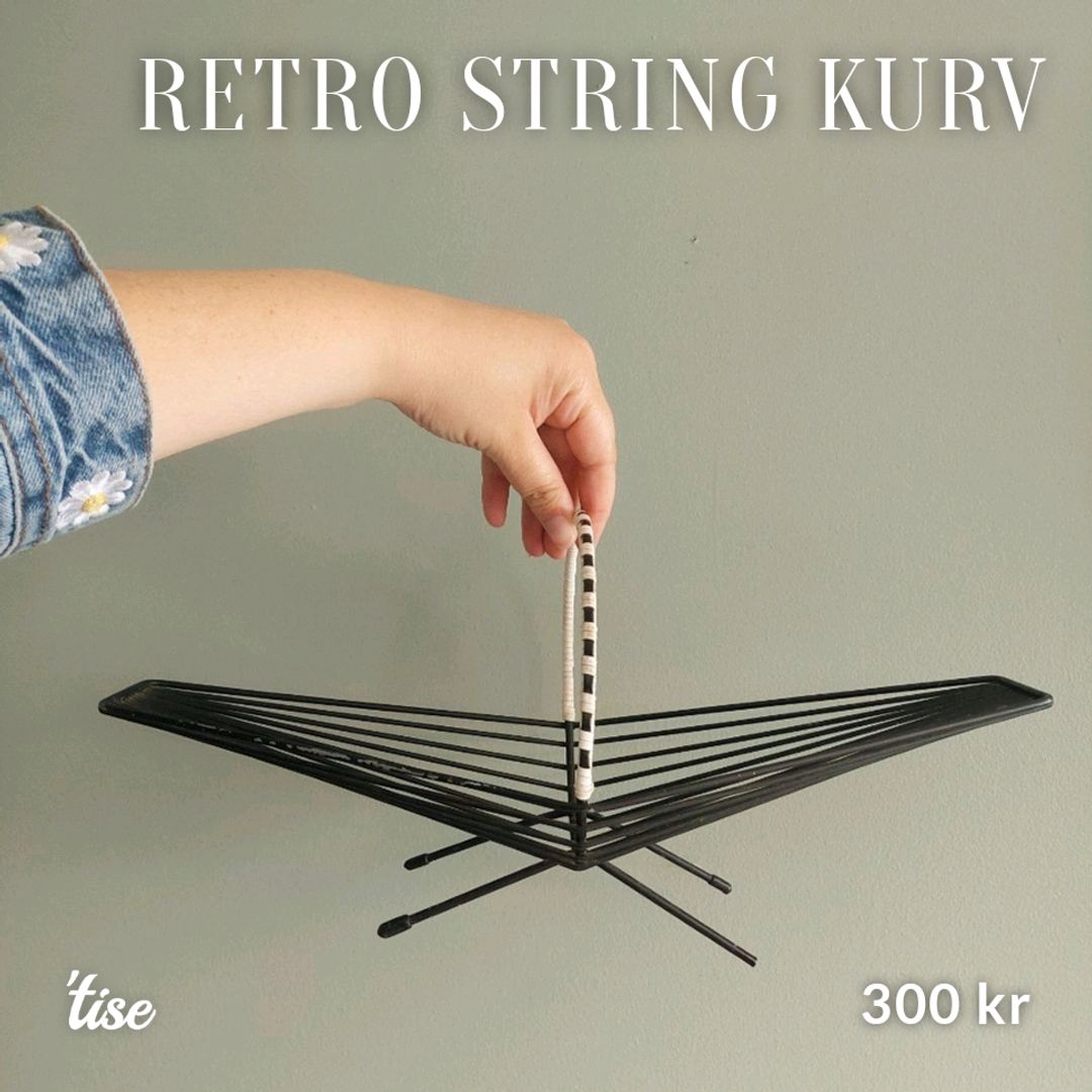 Retro String Kurv