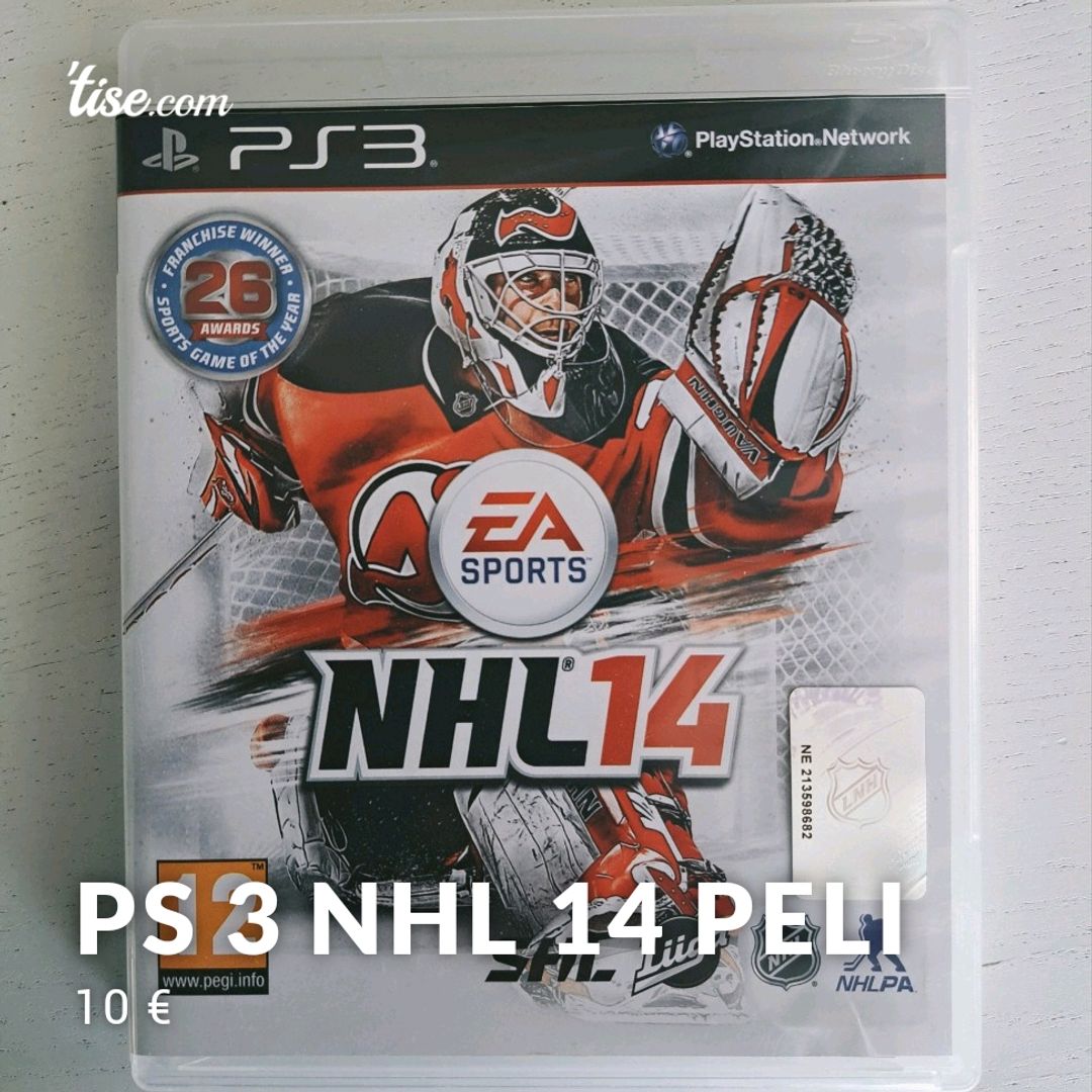 Ps 3 NHL 14 peli