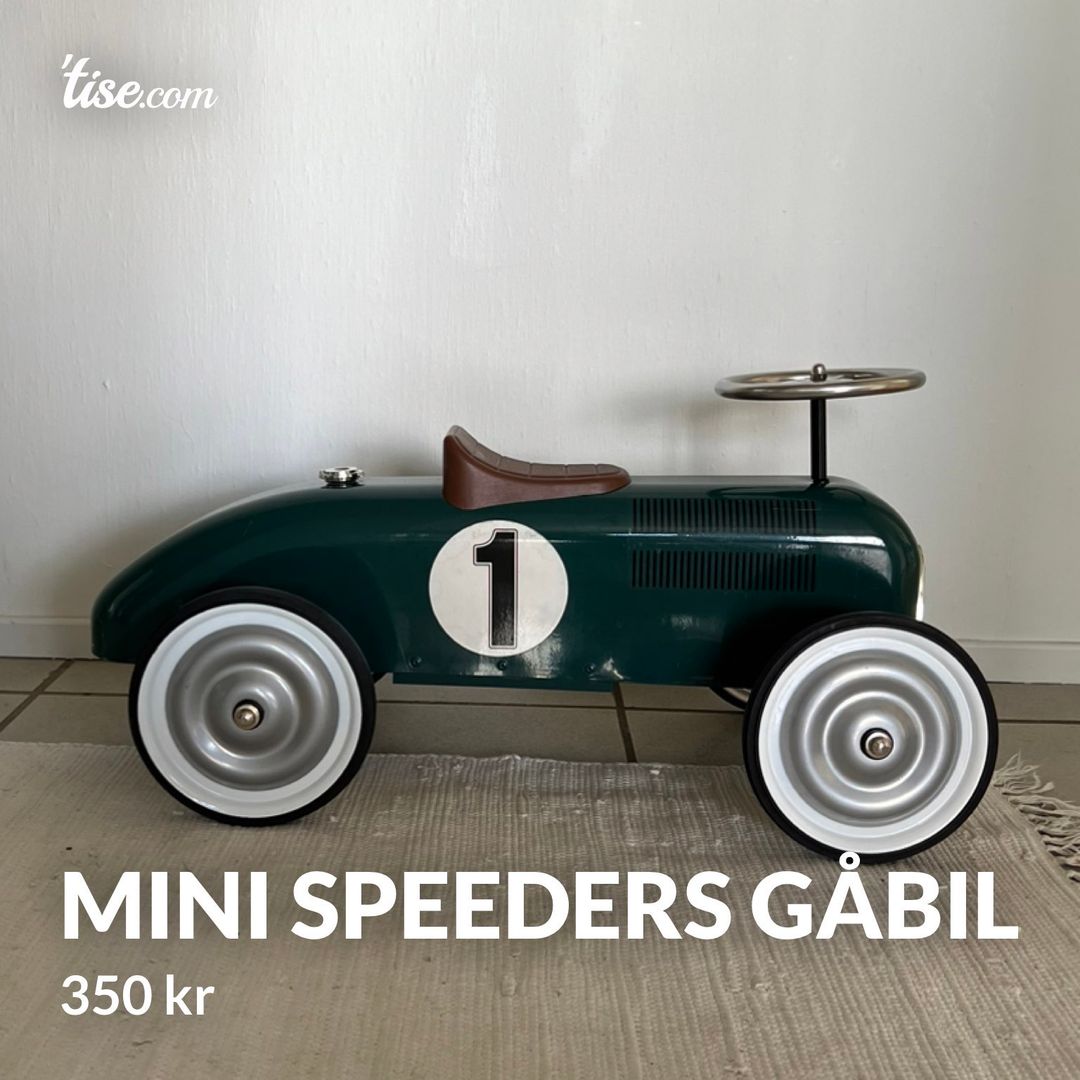 Mini speeders gåbil