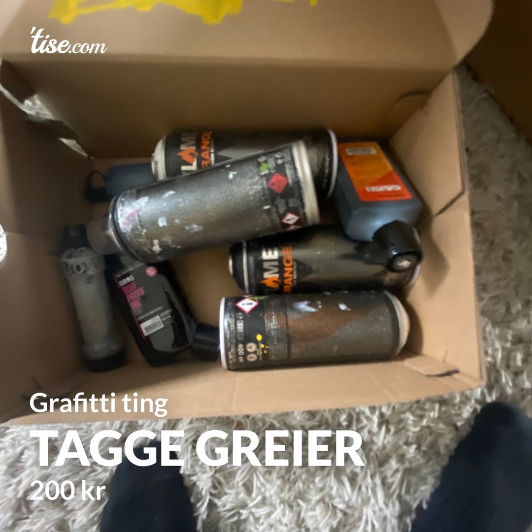 Tagge greier