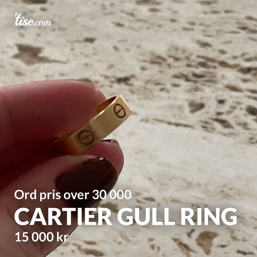 Cartier gull ring