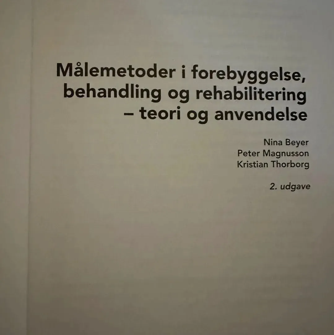 Målemetoder