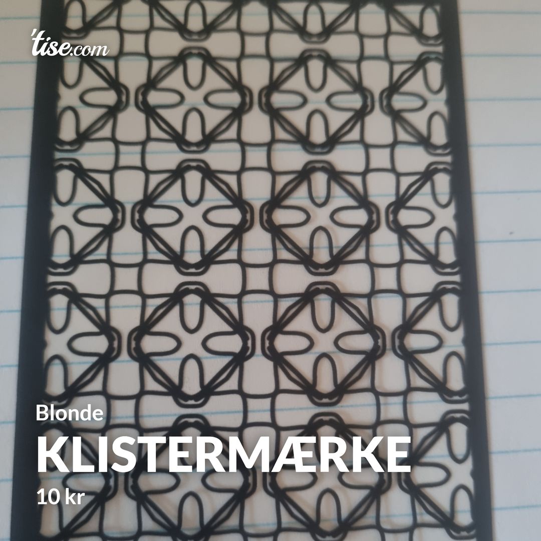 Klistermærke