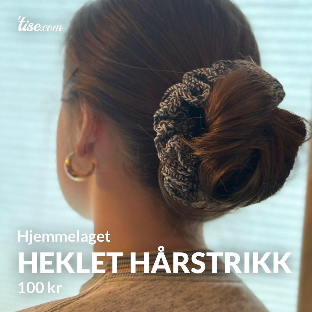 Heklet hårstrikk