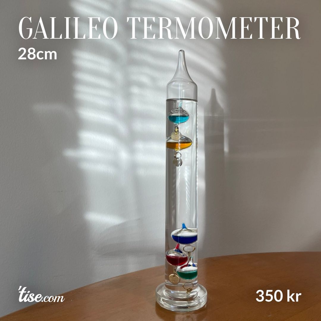 Galileo termometer