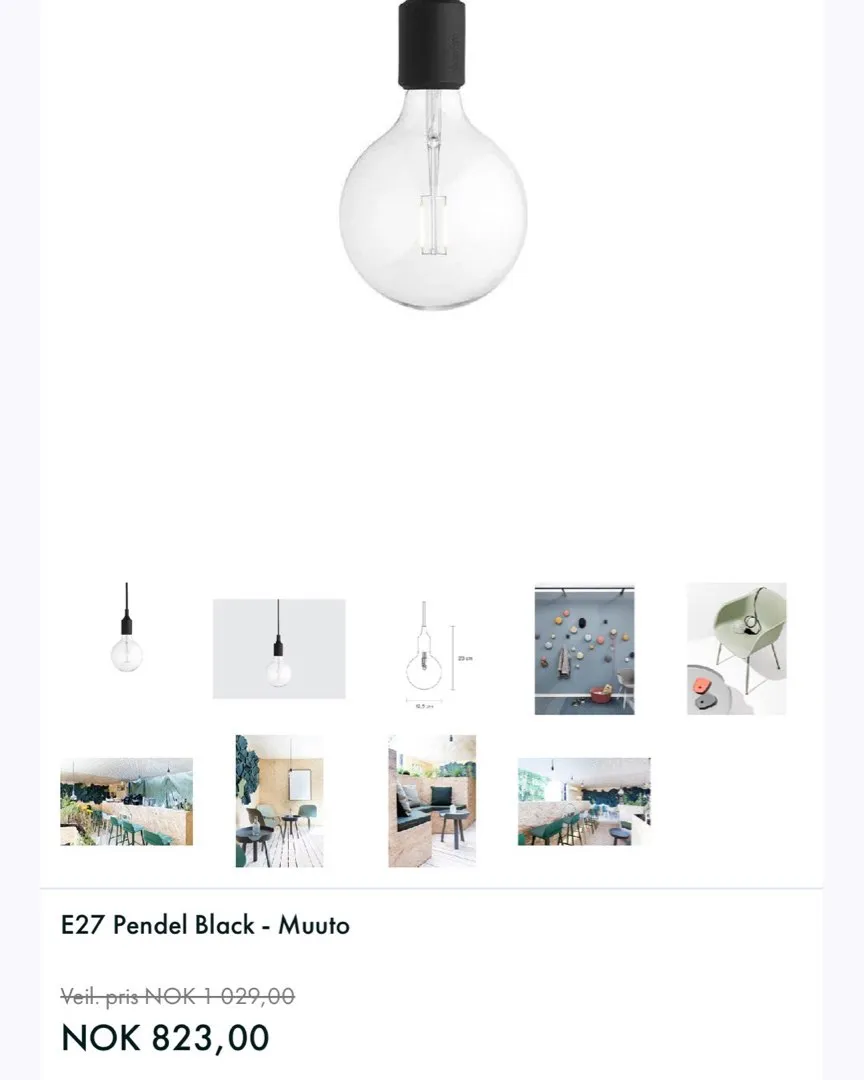 Muuto lamper x5