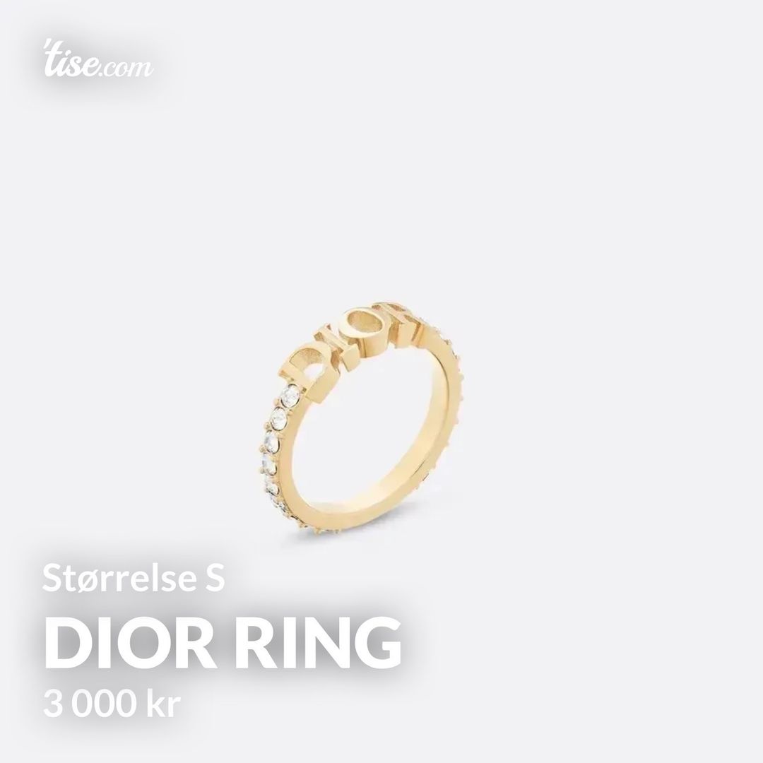 Dior ring