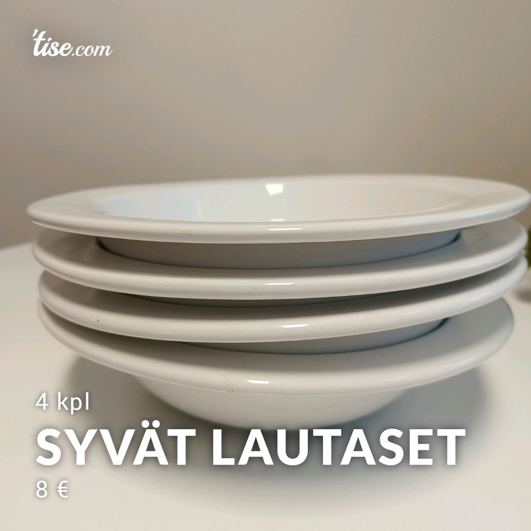 Syvät lautaset