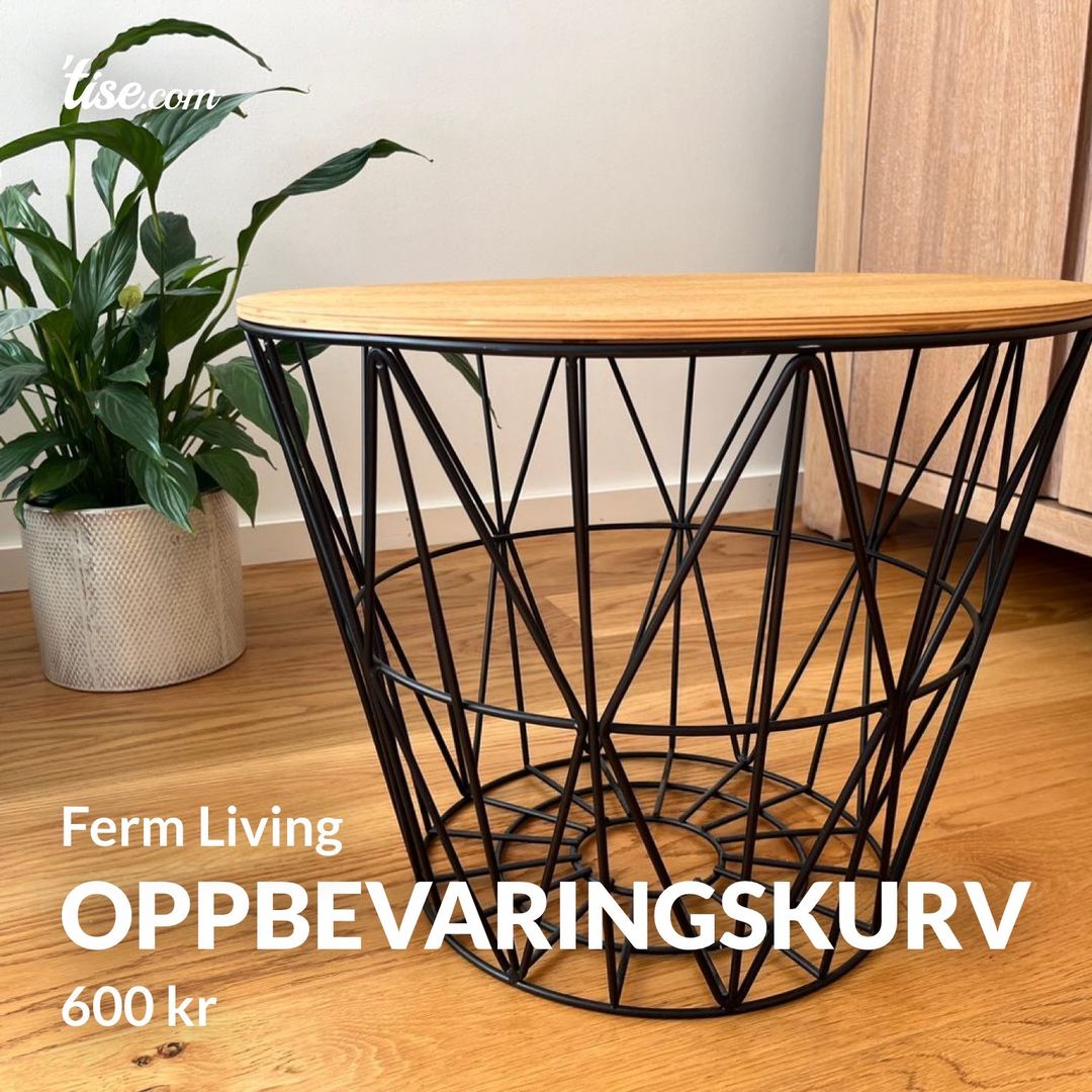 Oppbevaringskurv