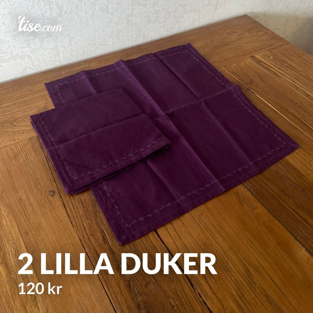 2 lilla duker