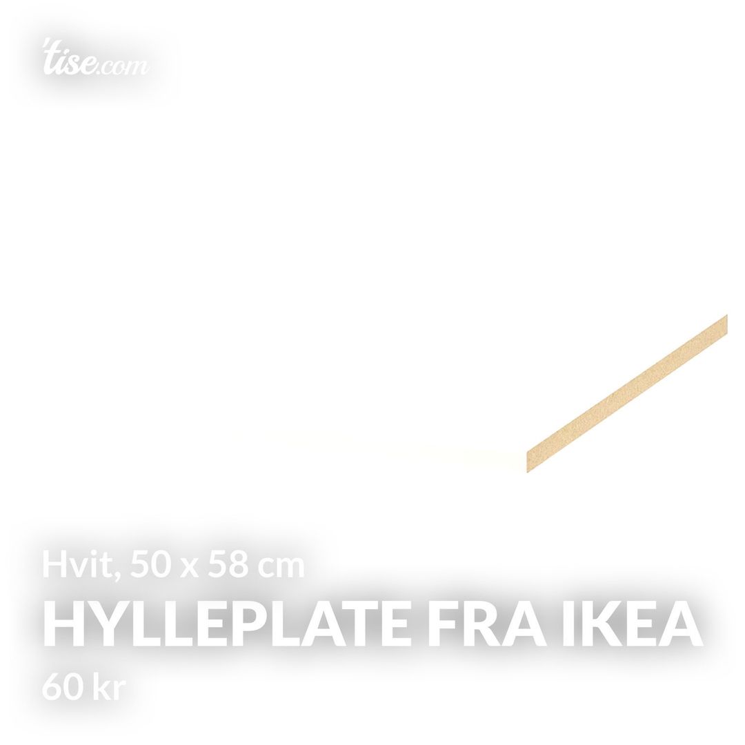 Hylleplate fra Ikea