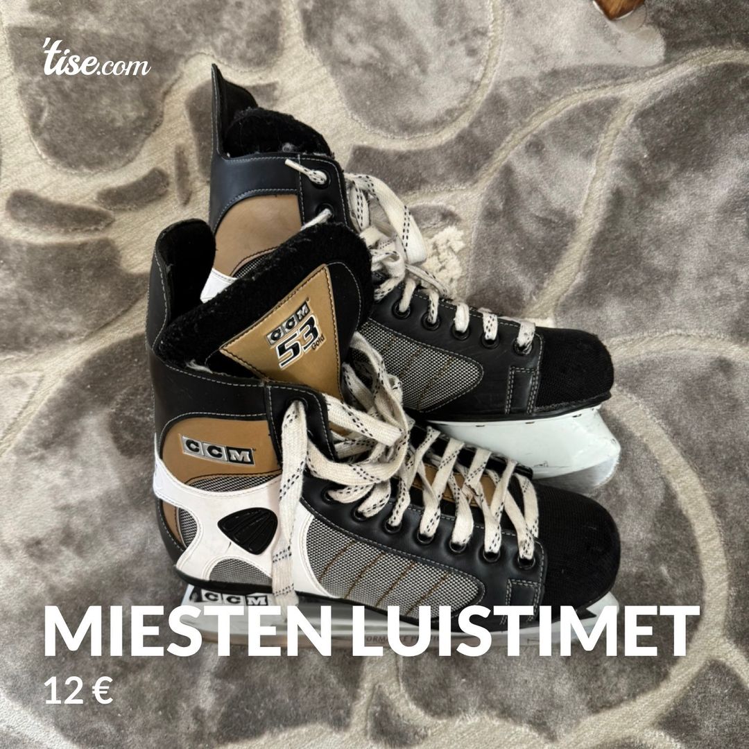 Miesten luistimet