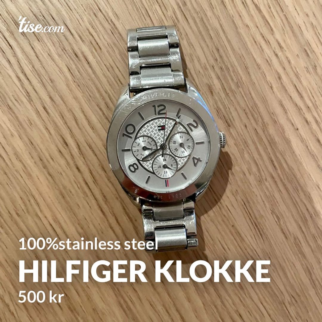 Hilfiger klokke