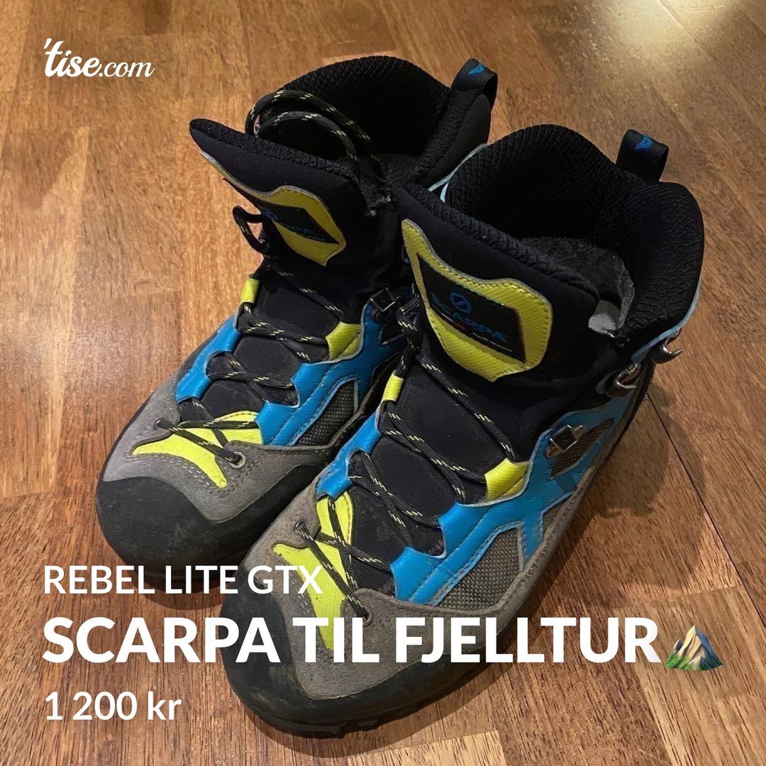 Scarpa til fjelltur⛰️