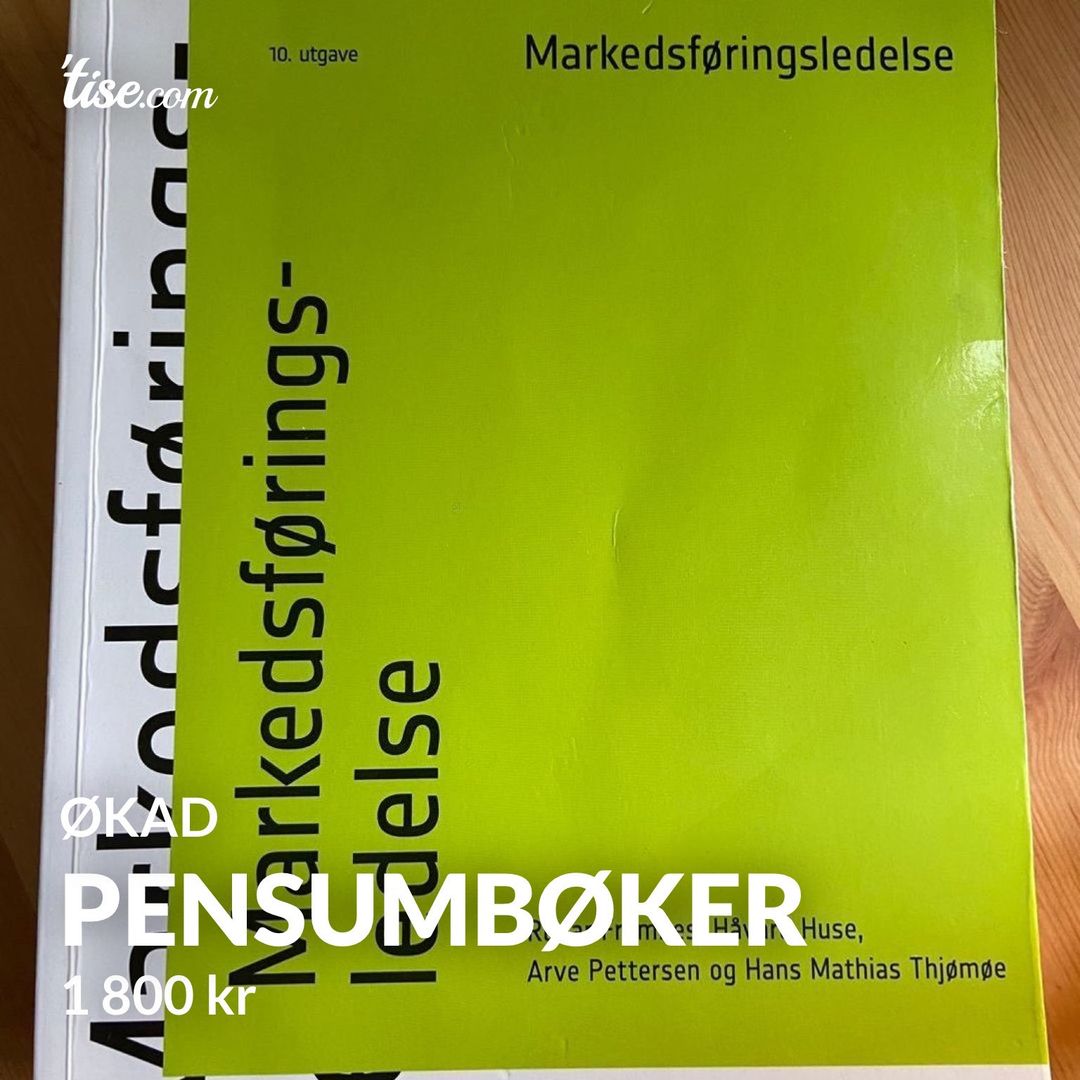 Pensumbøker