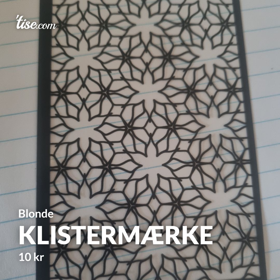 Klistermærke