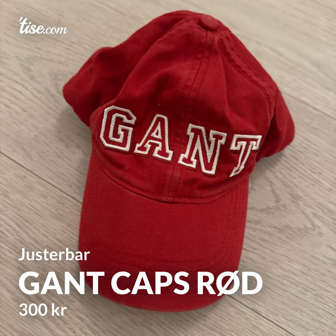 Gant caps rød