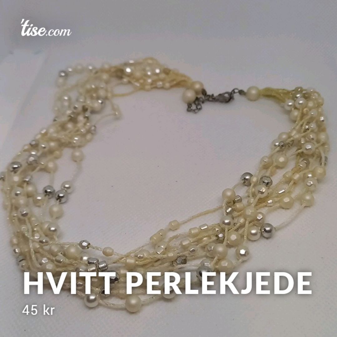 Hvitt Perlekjede