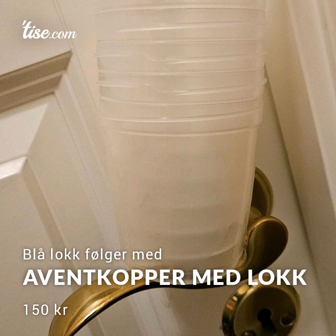 Aventkopper med lokk