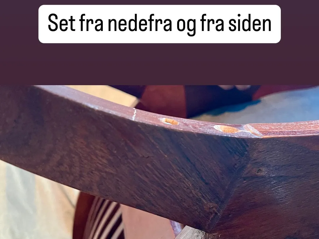 Mahogni bænk