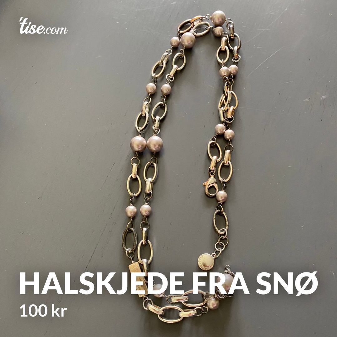 Halskjede fra Snø