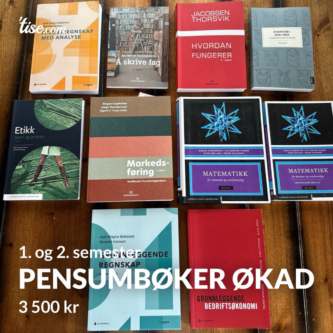 Pensumbøker økad