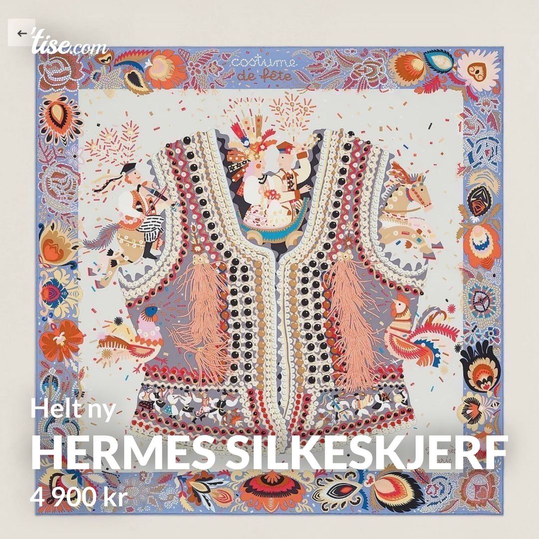 Hermes silkeskjerf