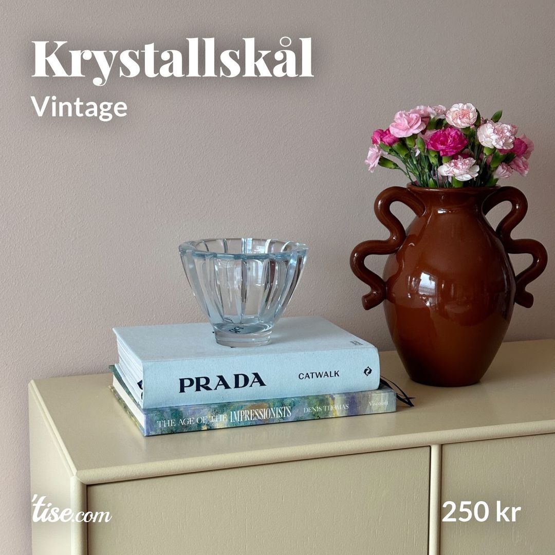 Krystallskål