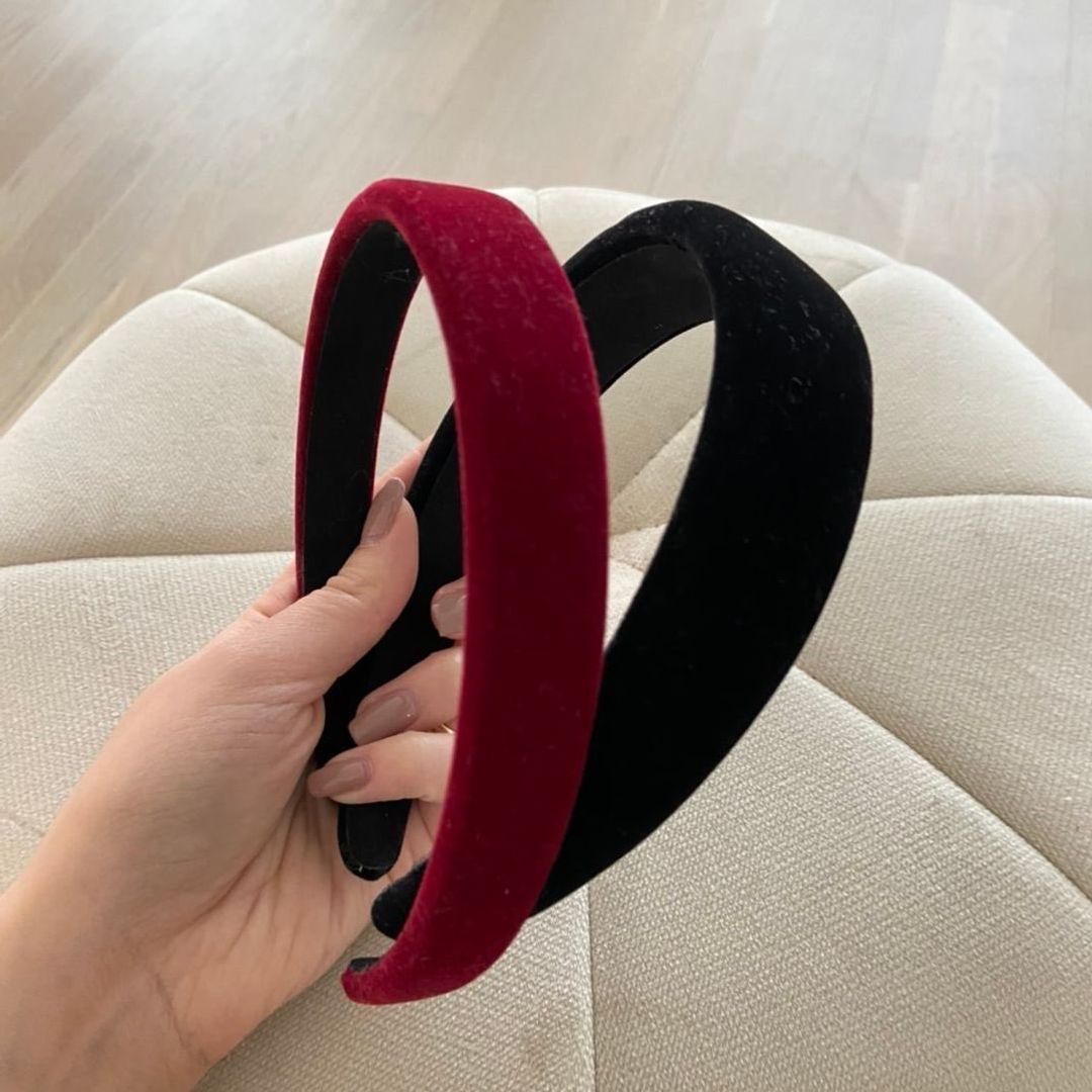 Velvet headbands