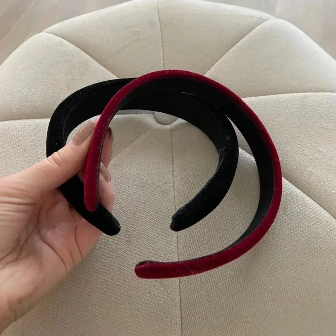 Velvet headbands