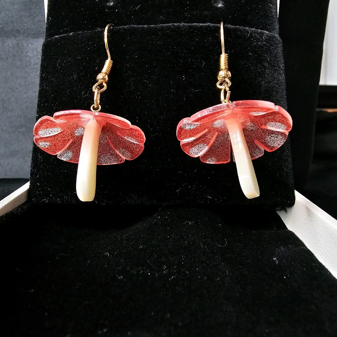 Mushroom Earrings