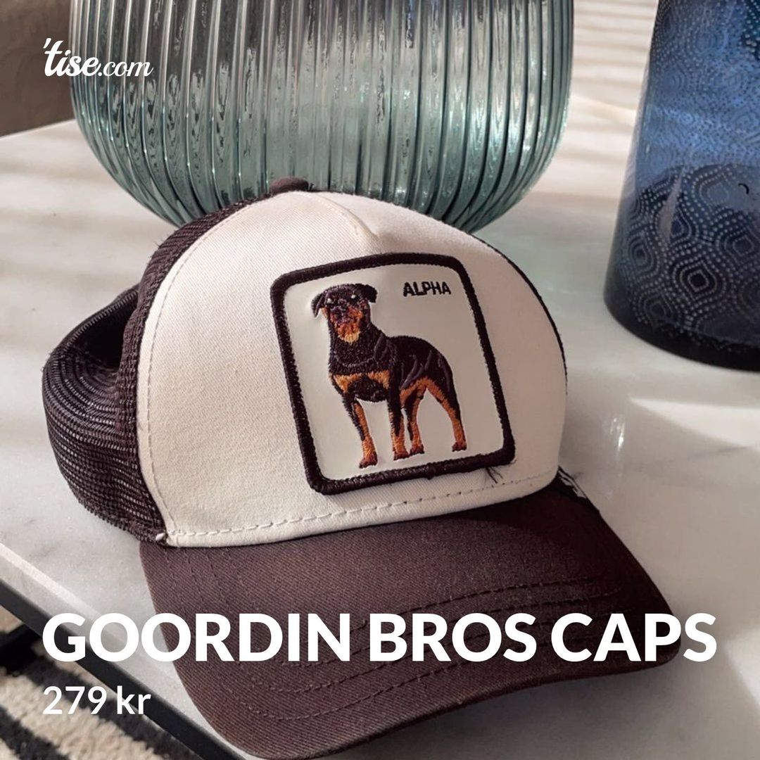 Goordin bros caps