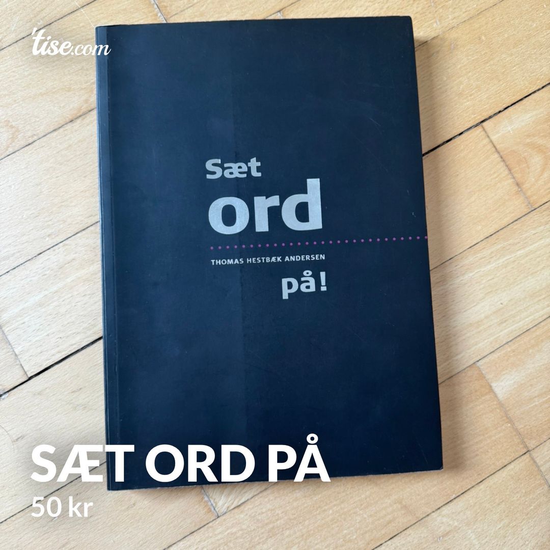 Sæt Ord På